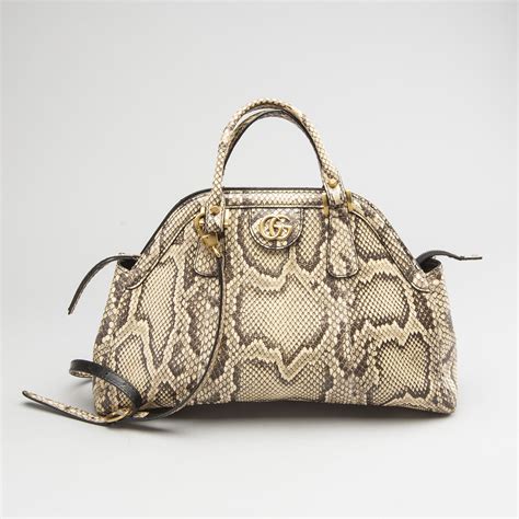 gucci snakeskin handbag|gucci bag snake print.